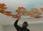 Роспись потолков - нанесение росписи на потолок своими руками
