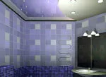 Какой натяжной потолок в ванной лучше сделать – виды, особенности, правила выбора
