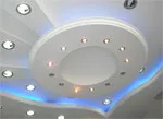 Как выбрать освещение потолка из гипсокартона