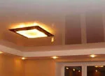 Какие бывают квадратные светильники в натяжной потолок – виды, особенности, преимущества и недостатки