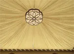 Драпировка потолка тканью своими руками: необычный декор